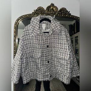 H&M Plaid Shacket